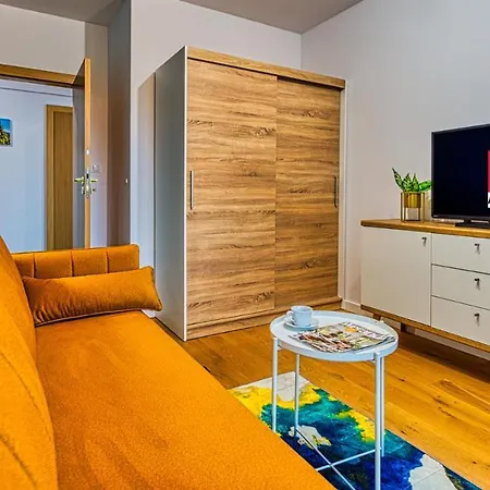 Apartment Penthaus Dwupoziomowy Z Klimatyzacja I 2 Lazienkami - 5d *